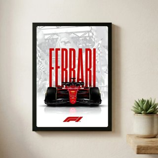 Quadro Ferrari Rosso