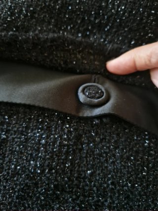 Chaqueta Fiesta Negra Adolfo Dominguez Talla S