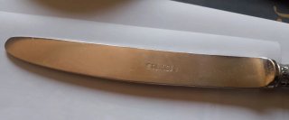 Set forchette e coltelli da frutta in argento 800