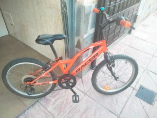 Bicicleta de montaña RACER naranja