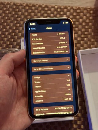 iPhone 11 64GB Blanco 88% Batería