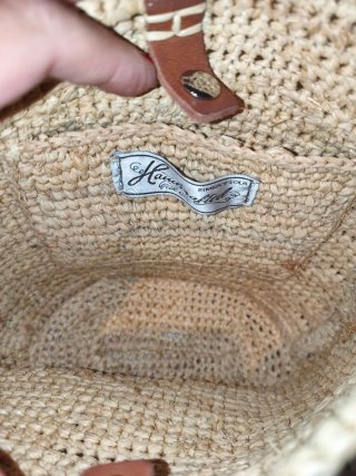 Bolso de rafia Bimba y Lola