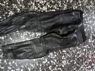 Pantalones de cuero para moto Damen Motorfashion