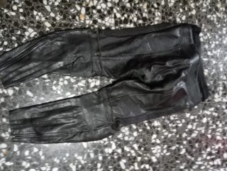 Pantalones de cuero para moto Damen Motorfashion