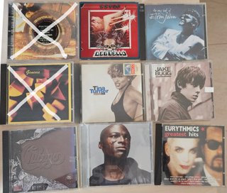 Lote 7  CD rock pop