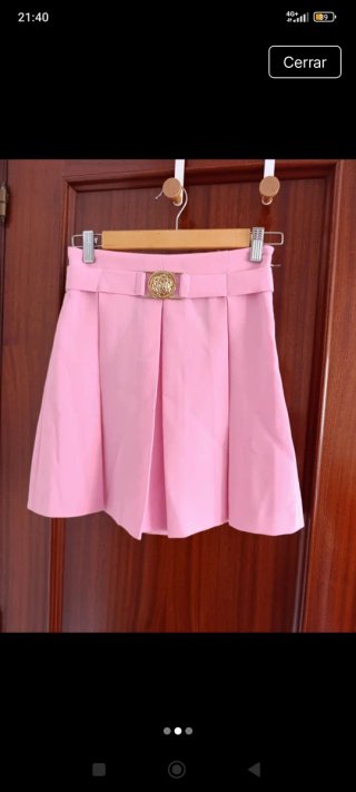 Minifalda rosa Guess
