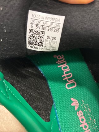 Adidas Bambas Verde y Rosa