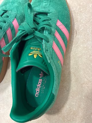 Adidas Bambas Verde y Rosa