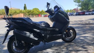 Zontes 368k Maxi Scooter Negra