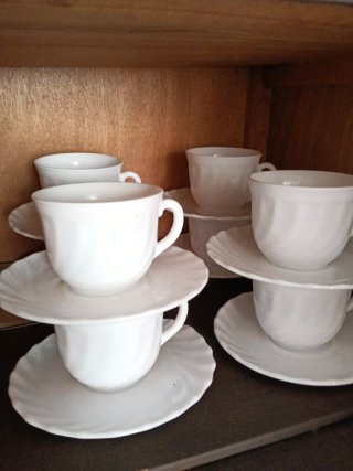 Tazas de desayuno Arcopal (Set de 8)