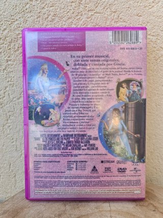 DVD Barbie em A Princesa e a Costureira (Espanhol)