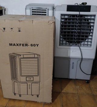 Climatizador Evaporativo Refrigerador Gris/Blanco