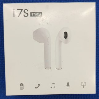 Auriculares Bluetooth i7S TWS 5.3 blancos