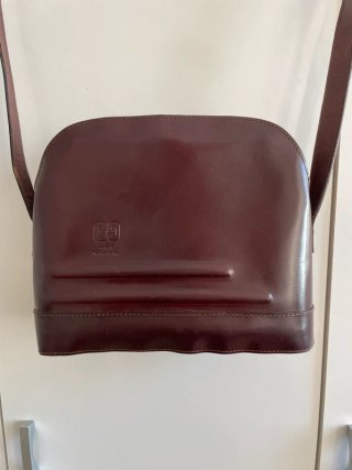 Bolso de cuero marrón Ztech