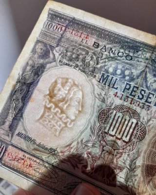 🇪🇸 Billete 1000 Pesetas 1925