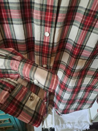 Camisa cuadros Pedro del Hierro Talla M