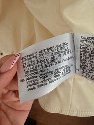 Bomber Zara Beige Talla M