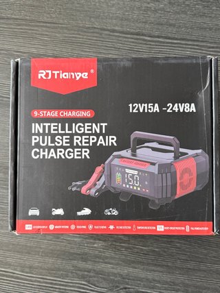 Cargador Batería RJ Tianye 12V/24V Inteligente