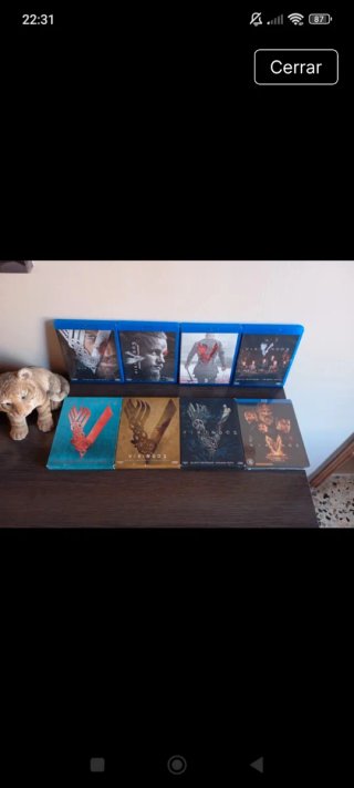 Serie Vikingos Blu-ray