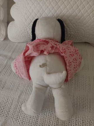 Muñeca de trapo rosa de Snoopy (Belle)
