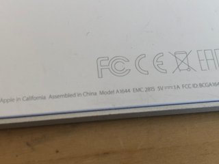 Teclado Apple Magic Keyboard A1644 Italiano