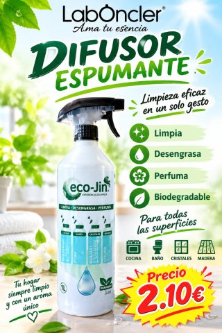 Difusor Espumante LabOncler eco-Jin