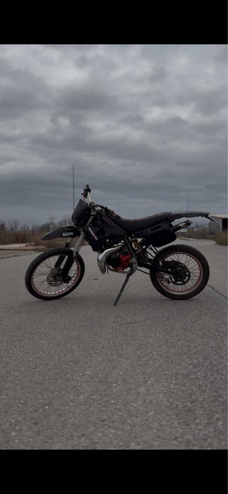 Motor Hispania RYZ 49cc Motocross Negra