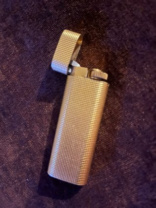 Mechero Cartier Dorado