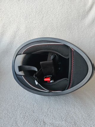 Casco Moto Gris Talla M Nuevo