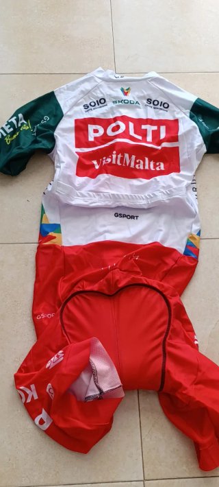 Mono Ciclismo Polti Visit Malta Talla XL