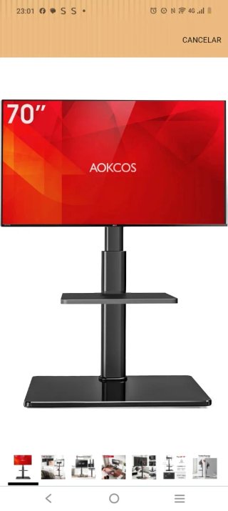 Soporte TV Pie Suelo 32-70