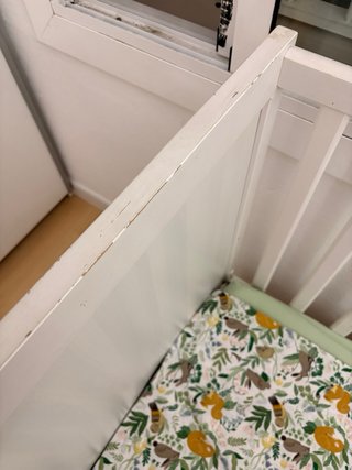 Cuna Sundvik + Colchón Skonast + Ropa Cama