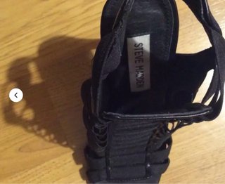Sandalias tacón Steve Madden negras
