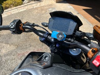 KTM 790 Duke Negra y Naranja