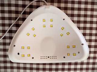 Lámpara Uñas LED/UV Híbrida Blanca