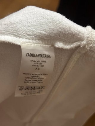 Sudadera Zadig & Voltaire con pedrería