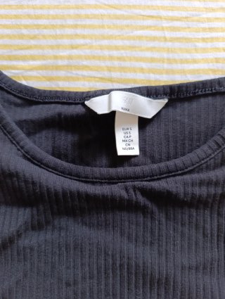 Vestito allattamento nero a manica lunga H&M