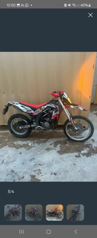Moto Enduro aprilia rx125 2t en perfecto estado