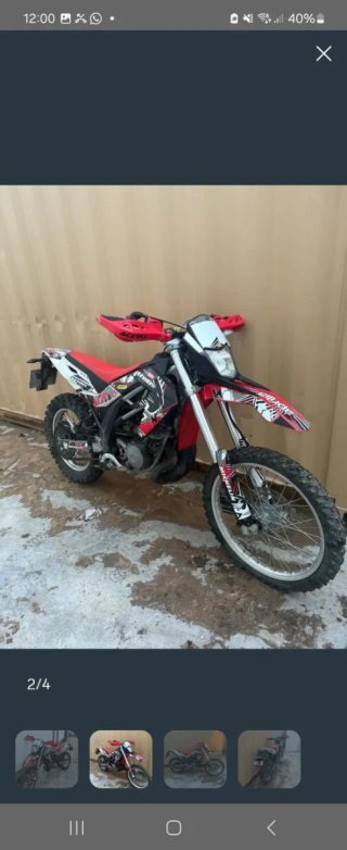 Moto Enduro aprilia rx125 2t en perfecto estado