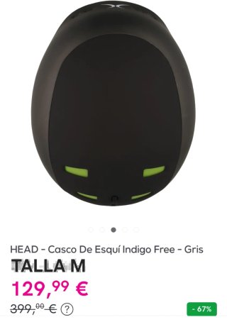 Casco de esquí Head Indigo Free