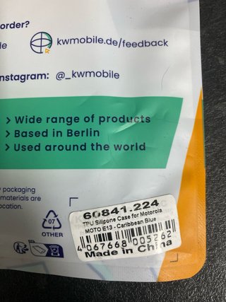 Funda Móvil Motorola Moto E13