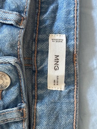 Pantalones cortos vaqueros Mango