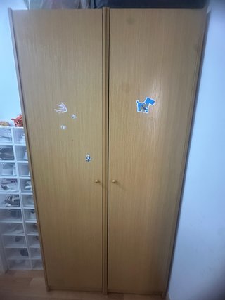 Armadio per bambini a 2 moduli 200x101cm