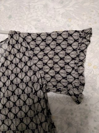 Camisa estampada mujer