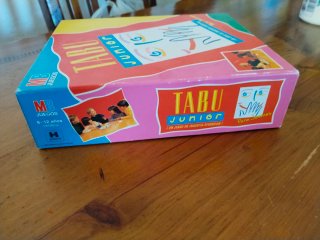 Juego de mesa Tabú Junior (MB, 1993)