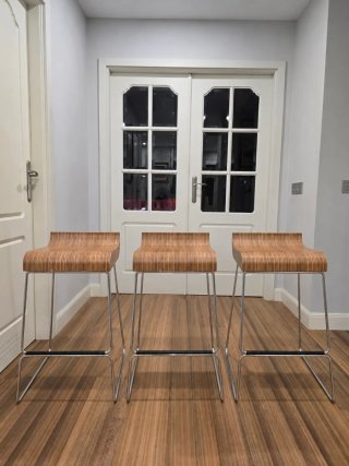 3 Taburetes Calligaris Mood CS/86