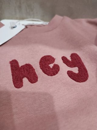 Sudadera rosa niña