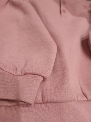 Sudadera rosa niña