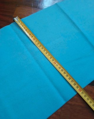 Sciarpa azzurra misto lana