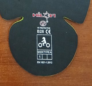 Protecciones hombros, codos, rodillas homologadas